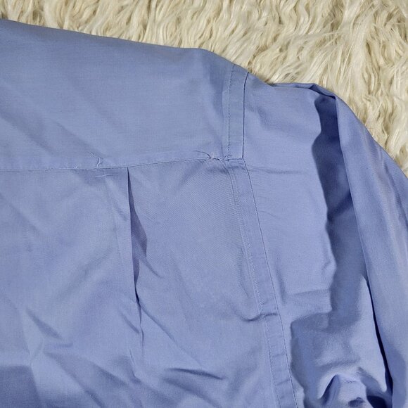 Burberry London Button Down Long Sleeve Blue Shirt - Size M - Picture 16 of 16